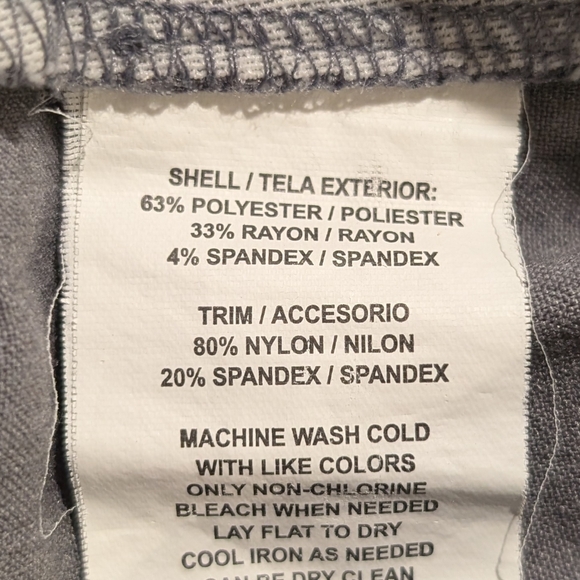 Grey casual pants - Picture 3 of 4